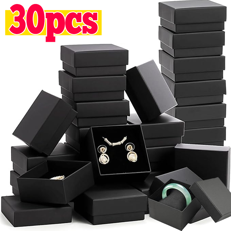 Jewelry And Watches Store - กล่องกระดาษบรรจุภัณฑ์นาฬิกาแบบเรียบง่าย กล่องใส่สร้อยข้อมือ กล่องของขวัญทรงสี่เหลี่ยมสำหรับร้านขายเครื่องประดับ ขายส่ง 50 ชิ้น
