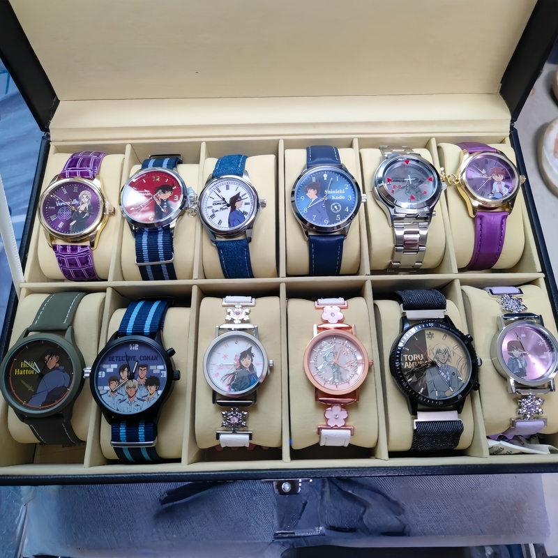 Jewelry Y Watches - นาฬิกาอนิเมะยอดนิยม โคนัน นักสืบ ซีรีส์ภาพสะท้อนตาเดียว ของแท้พร้อมส่ง กล่องสุ่ม