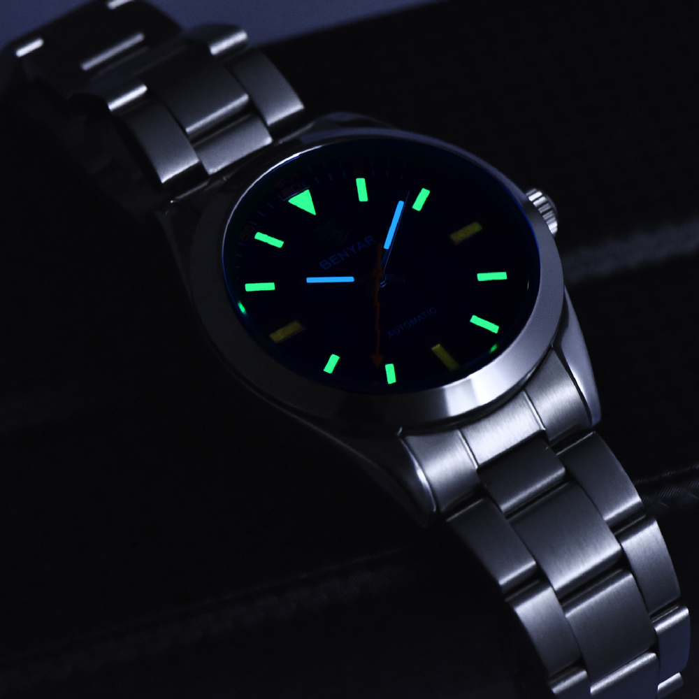 นาฬิกาแฟชั่นแบรนด์ BENYAR DESI - Mens Mechanical Watch บทวิจารณ์และราคา