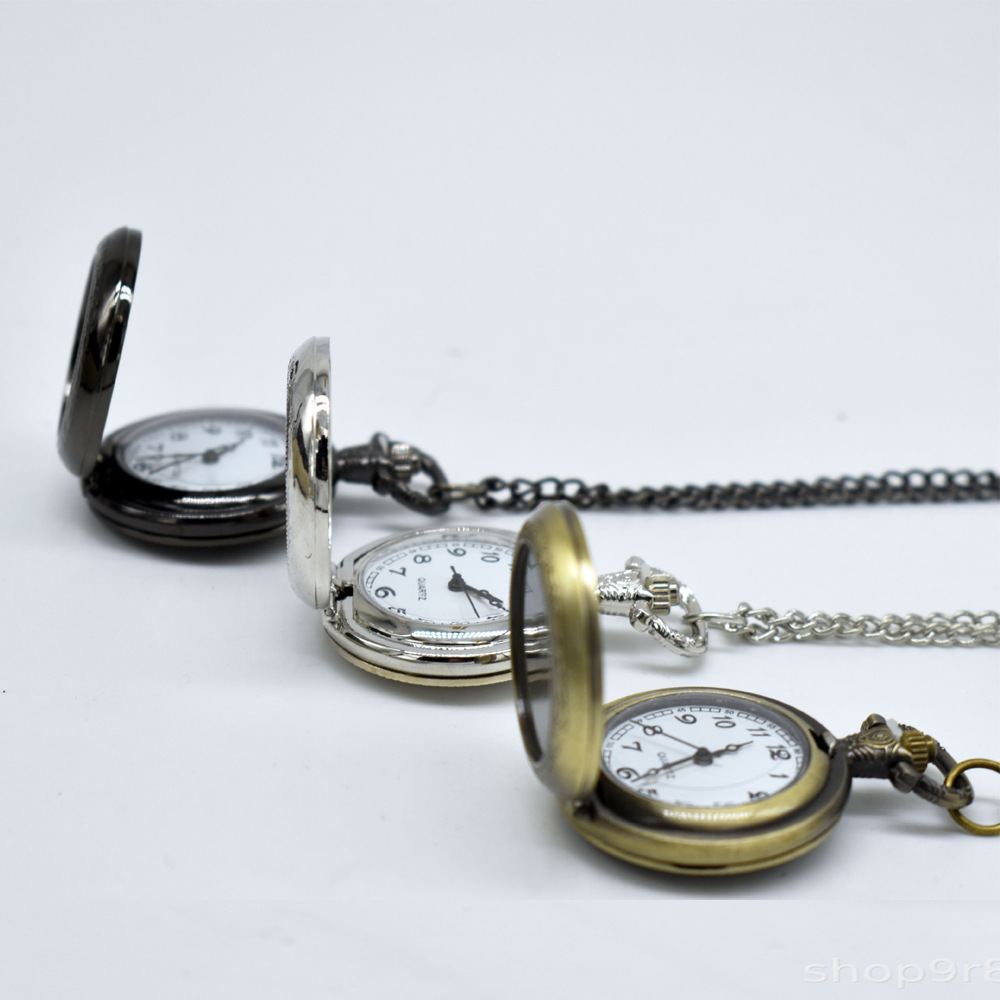 สร้อยคอจี้นาฬิกาพกโลหะวินเทจแบ - Jewelry Watches & Accessories บทวิจารณ์และราคา