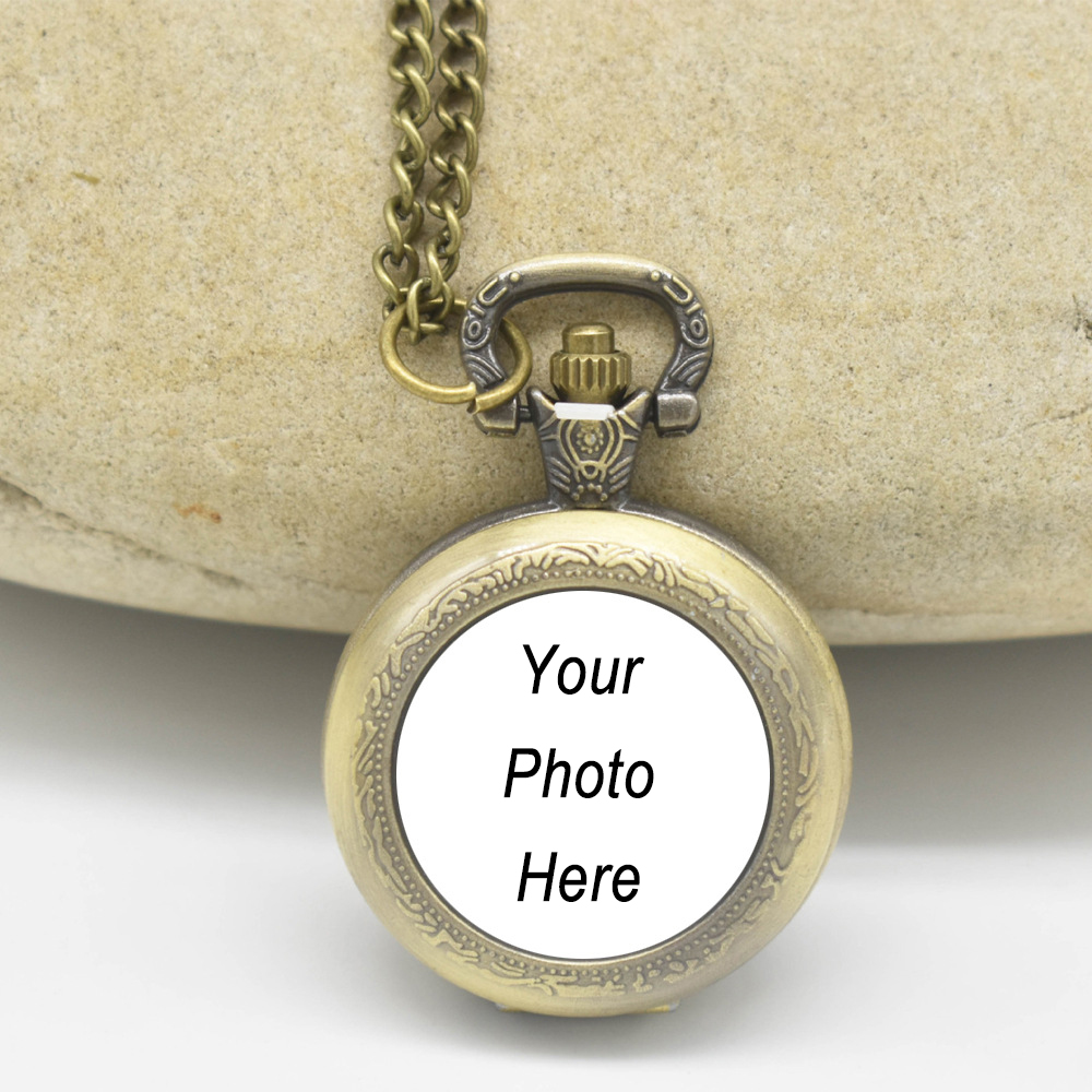 สร้อยคอจี้นาฬิกาพกโลหะวินเทจแบ - Jewelry Watches & Accessories บทวิจารณ์และราคา