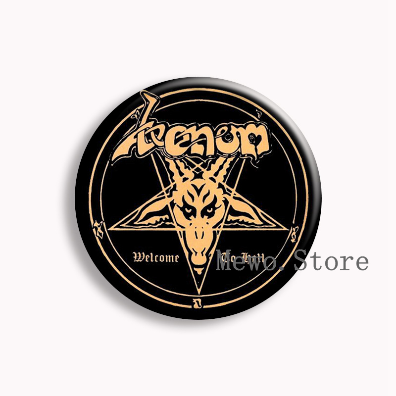 Rock Mayhem Band นุ่มปุ่ม Pin  - Vintage Brooch Pin บทวิจารณ์และราคา
