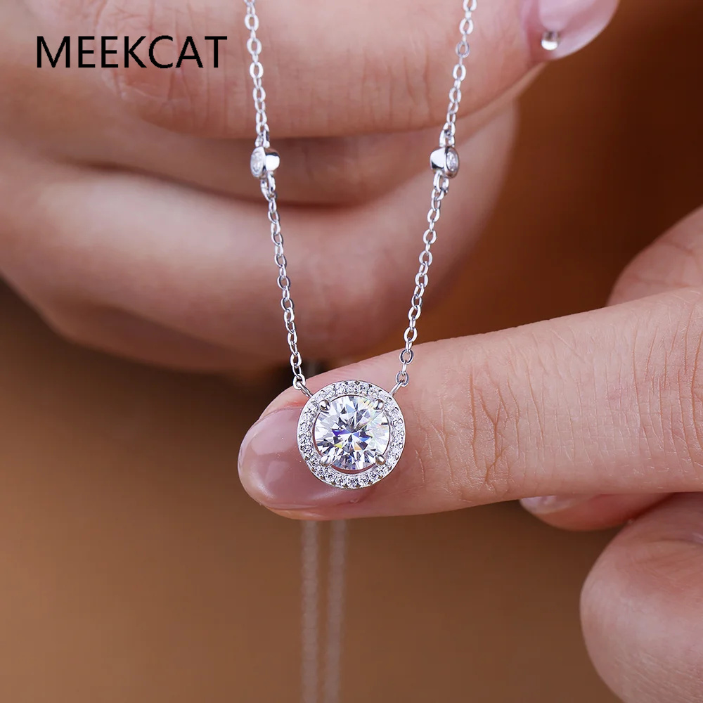 สร้อยคอโมอิสซาไนต์ 1/2/3 กะรัต - Crystal Choker Necklace บทวิจารณ์และราคา