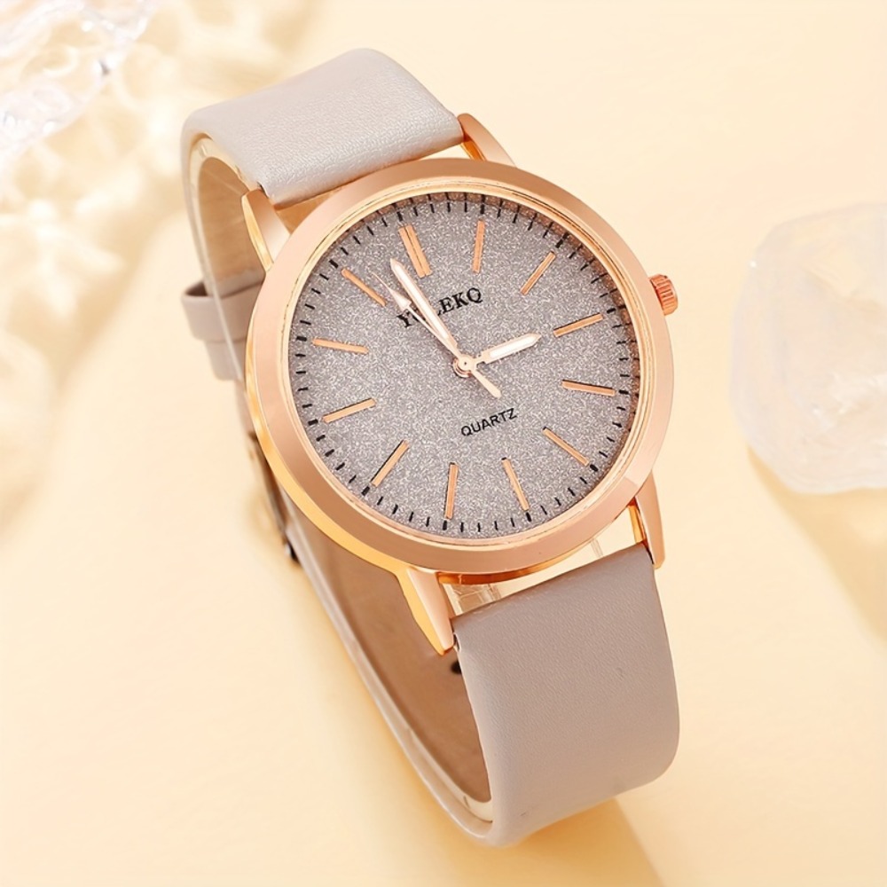 นาฬิกาควอตซ์ผู้หญิงดีไซน์เรียบ - Unique Jewelry Watches บทวิจารณ์และราคา