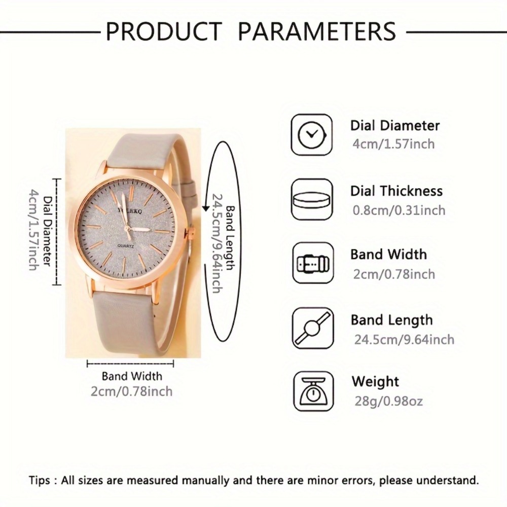 นาฬิกาควอตซ์ผู้หญิงดีไซน์เรียบ - Unique Jewelry Watches บทวิจารณ์และราคา