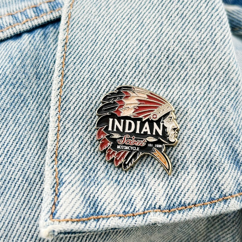 เข็มกลัดโลหะวินเทจ ดีไซน์ดั้งเ - Vintage Brooch Pin บทวิจารณ์และราคา