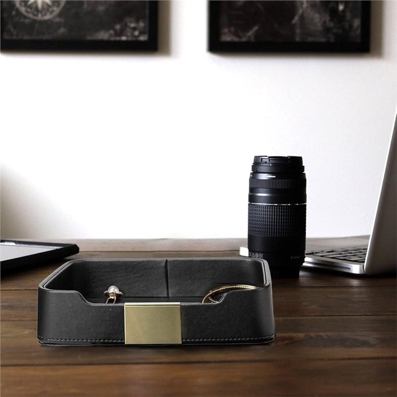 กล่องใส่กุญแจหนัง PU - ถาดเก็บ - Jewelry And Watches Store บทวิจารณ์และราคา