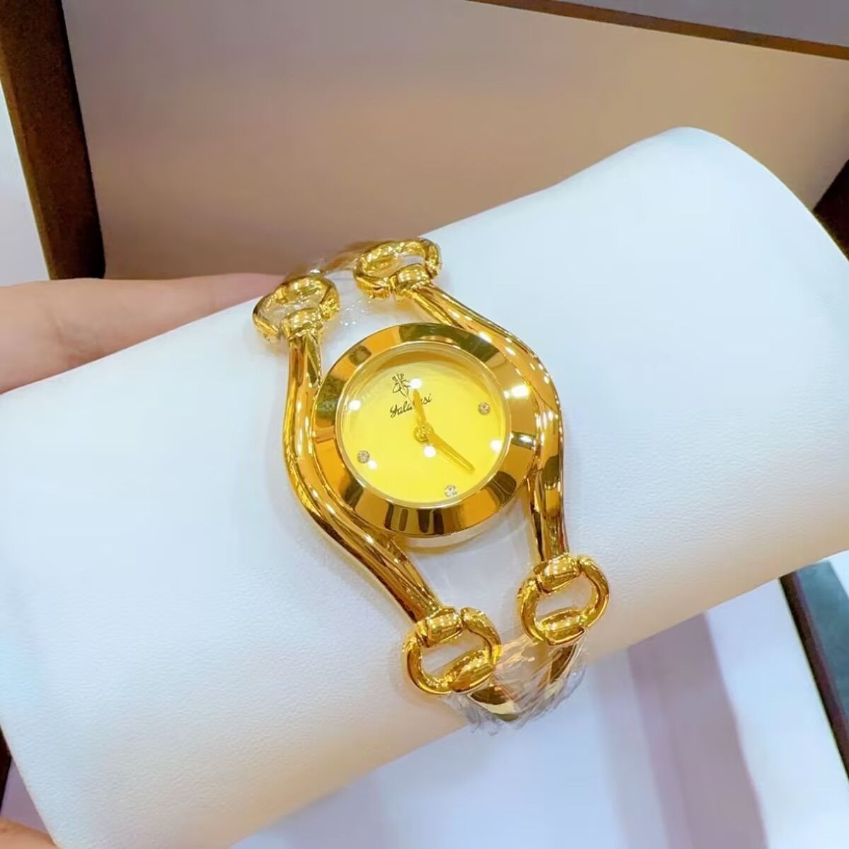 ใหม่ฝรั่งเศสดูไบ 24K ชุบทองนาฬ - Jewelry Watches & Accessories บทวิจารณ์และราคา