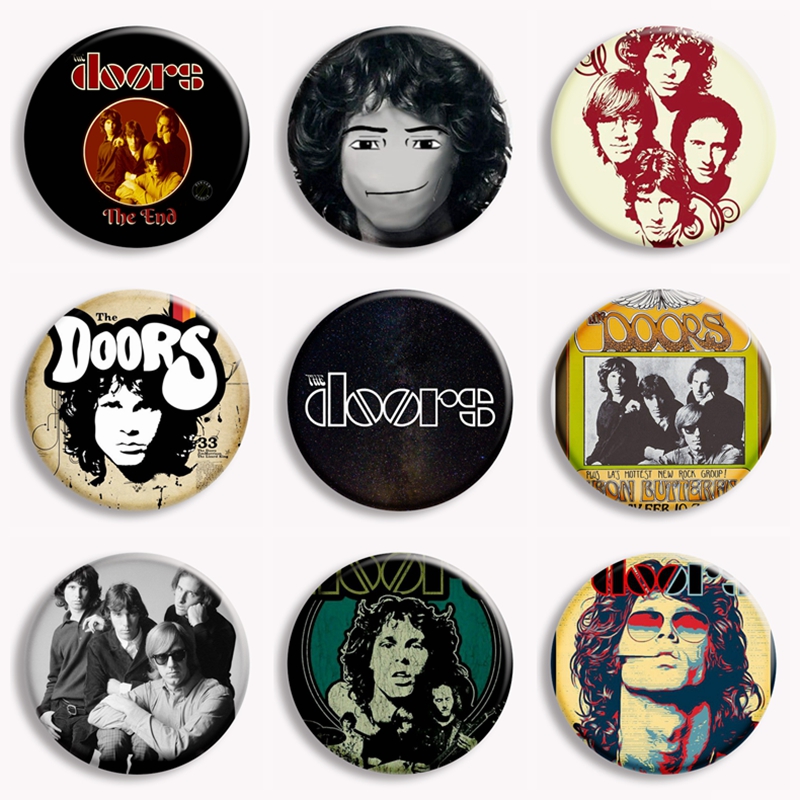 วงร็อคและม้วนวินเทจประตูจิมมอร - Vintage Brooch Pin บทวิจารณ์และราคา