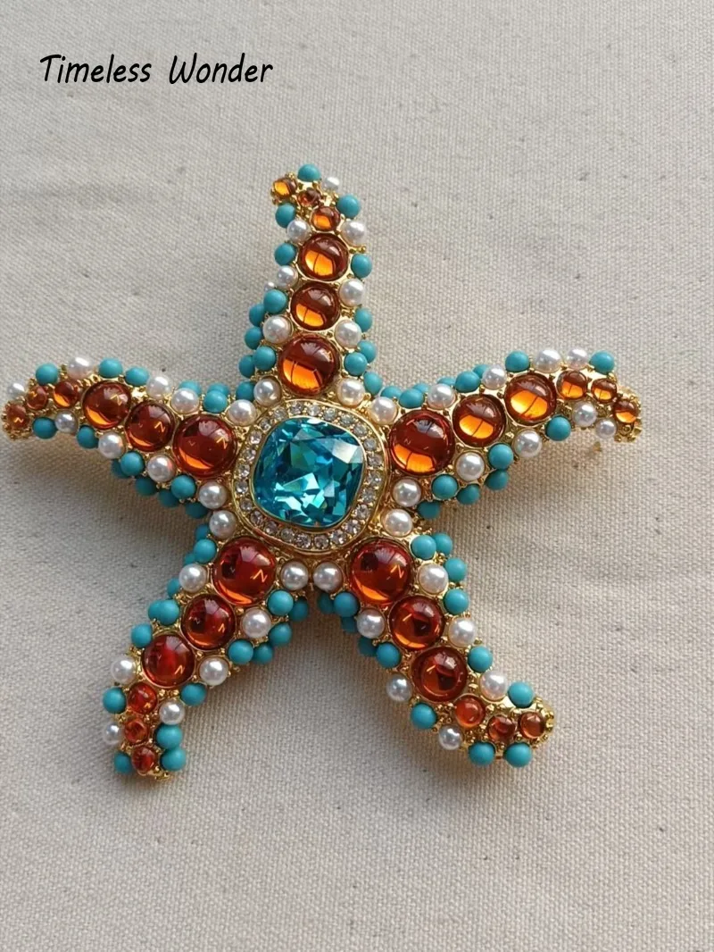 Timeless Wonder Retro Zircon G - Vintage Brooch Pin บทวิจารณ์และราคา