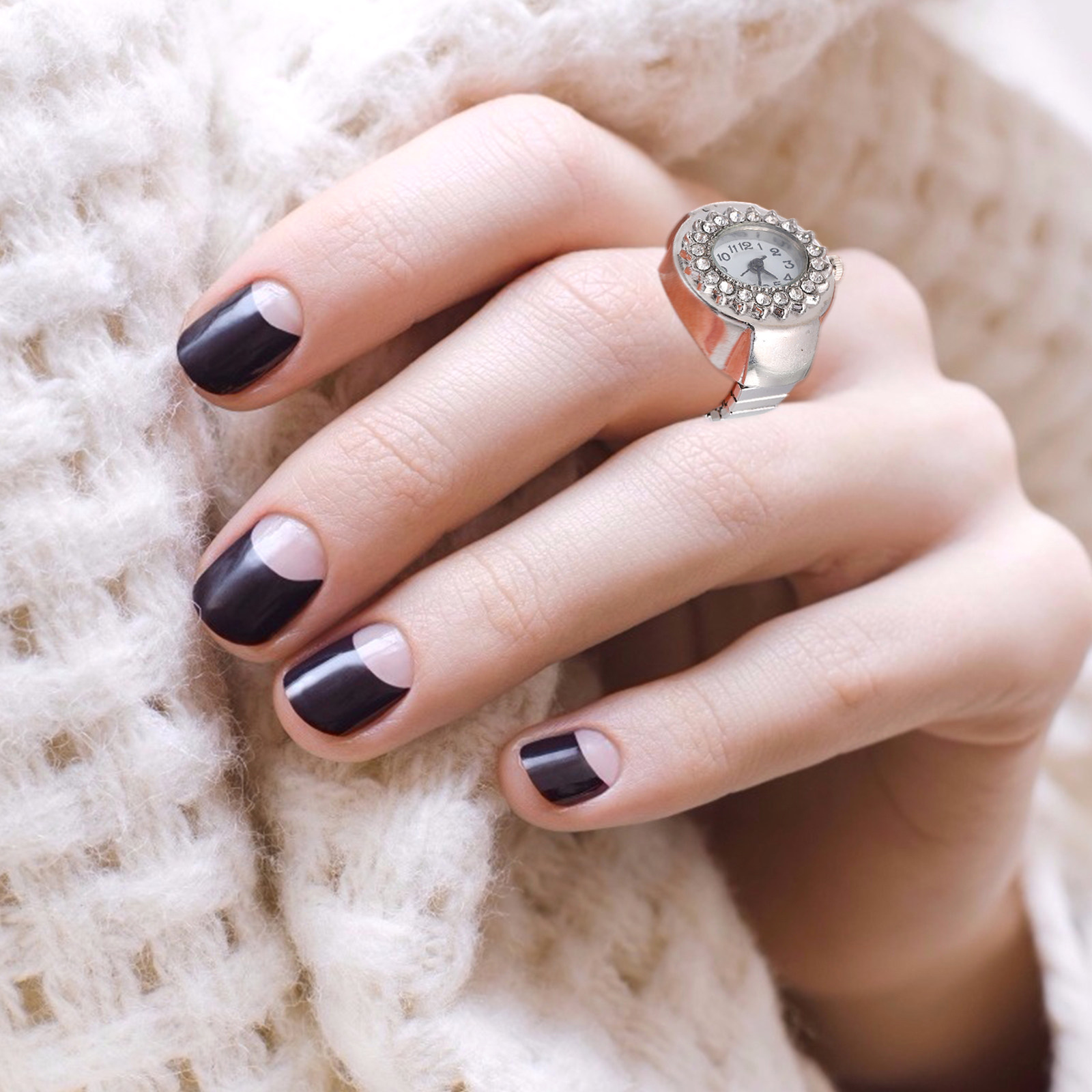 นาฬิกาแหวนเพชรระยิบระยับ วัสดุ - Unique Jewelry Watches บทวิจารณ์และราคา