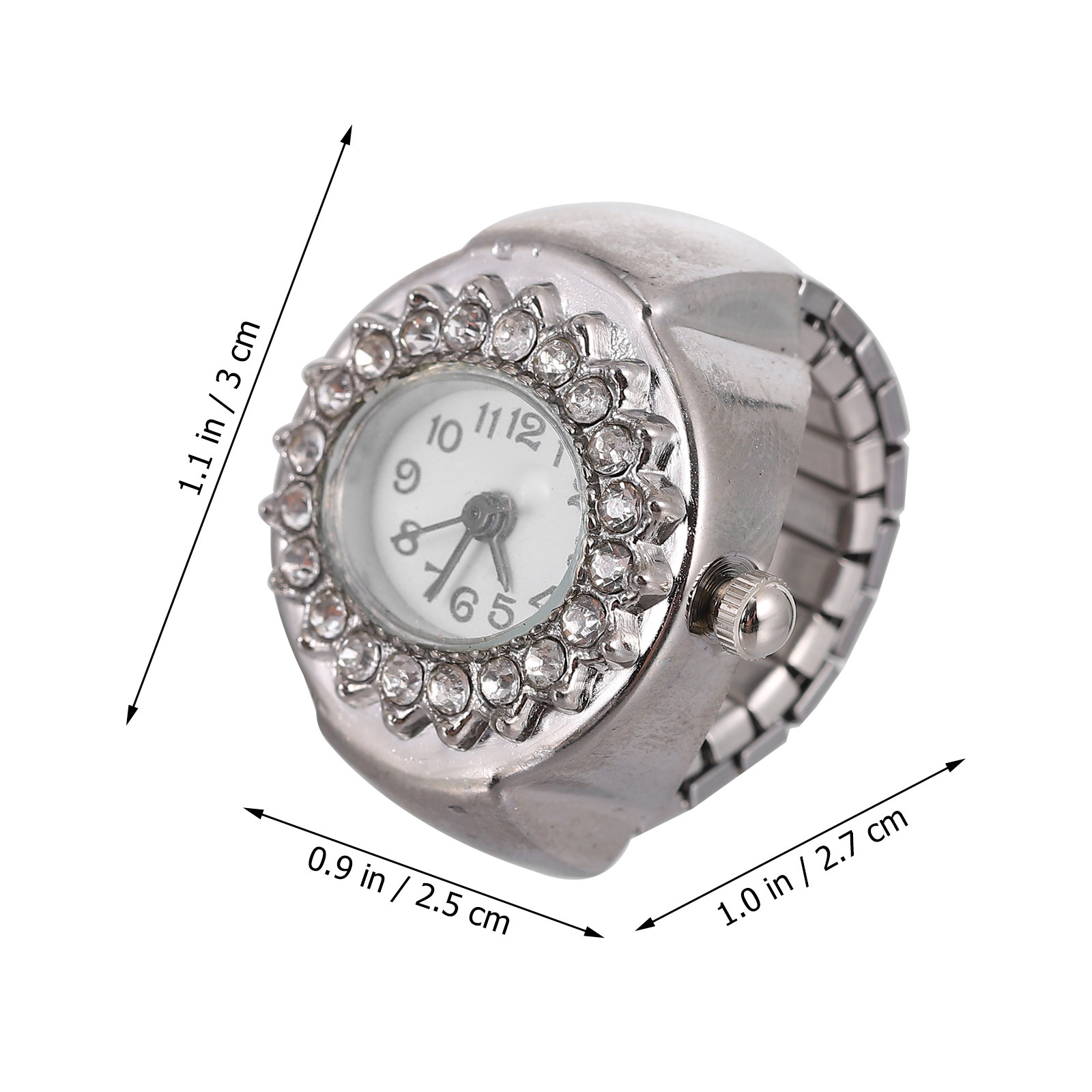 นาฬิกาแหวนเพชรระยิบระยับ วัสดุ - Unique Jewelry Watches บทวิจารณ์และราคา