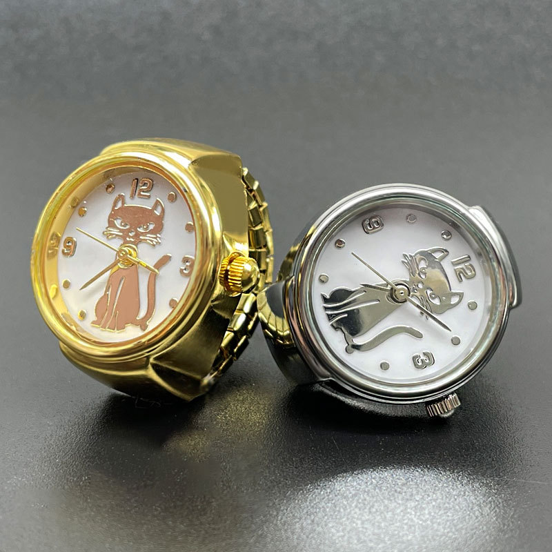 แฟชั่น WLP Punk แหวนใส่นาฬิกา  - Vintage Jewelry Watches Women บทวิจารณ์และราคา