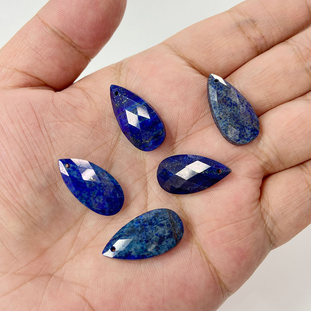 จี้หยดน้ำธรรมชาติหินลาบราดอไรต - Opal Earrings Dangle บทวิจารณ์และราคา