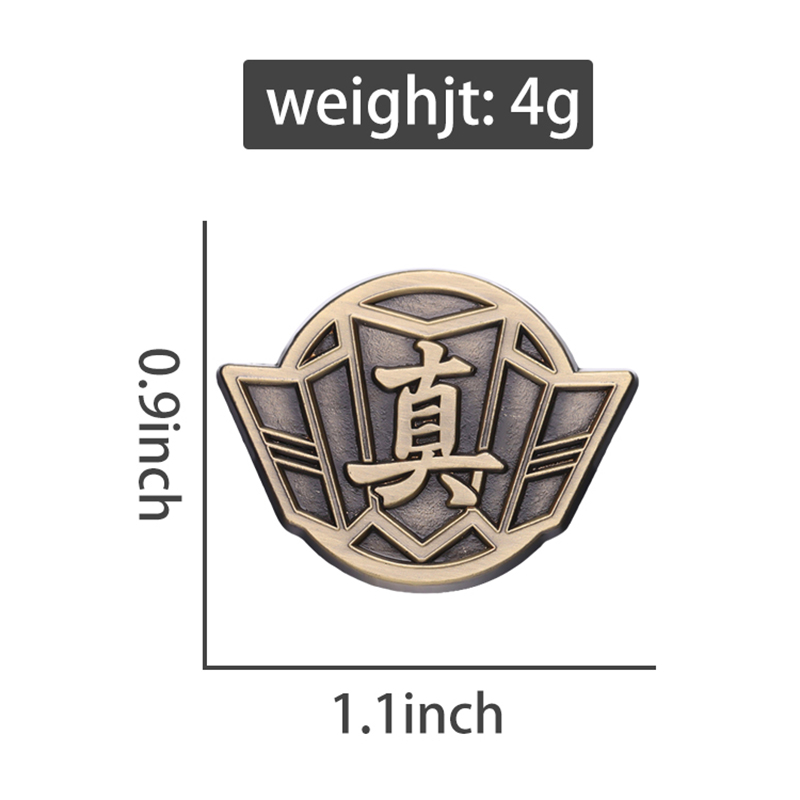 Yakuza Goro MajimaเคลือบPins C - Vintage Brooch Pin บทวิจารณ์และราคา