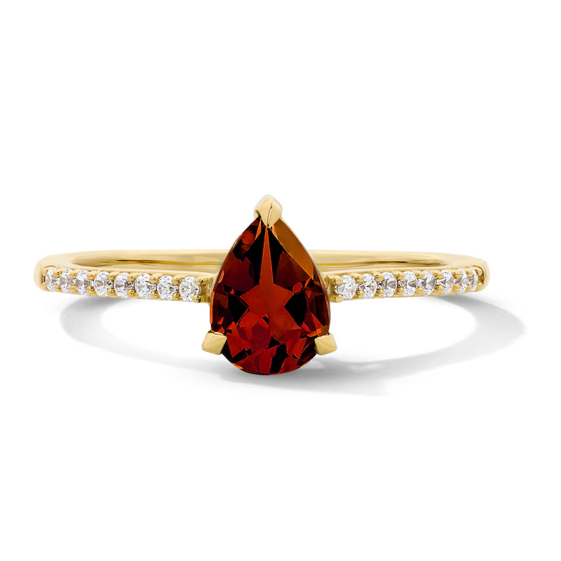 แหวนพลอยประจำเดือนเกิดแบบส่วนต - Birthstone Ring Set บทวิจารณ์และราคา