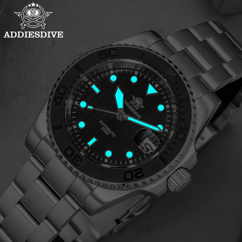 นาฬิกาข้อมือผู้ชาย ADDIESDIVE  - Mens Mechanical Watch บทวิจารณ์และราคา