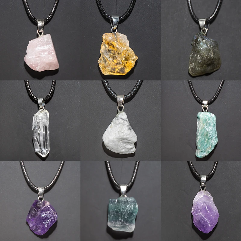 อเมทิสต์ธรรมชาติดอกไม้สร้อยคอ  - Crystal Choker Necklace บทวิจารณ์และราคา