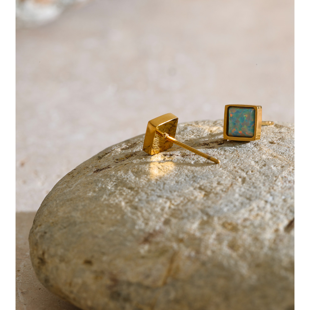 Yhpup 2026 ต่างหูสตั๊ดขนาดเล็ก - Opal Earrings Dangle บทวิจารณ์และราคา