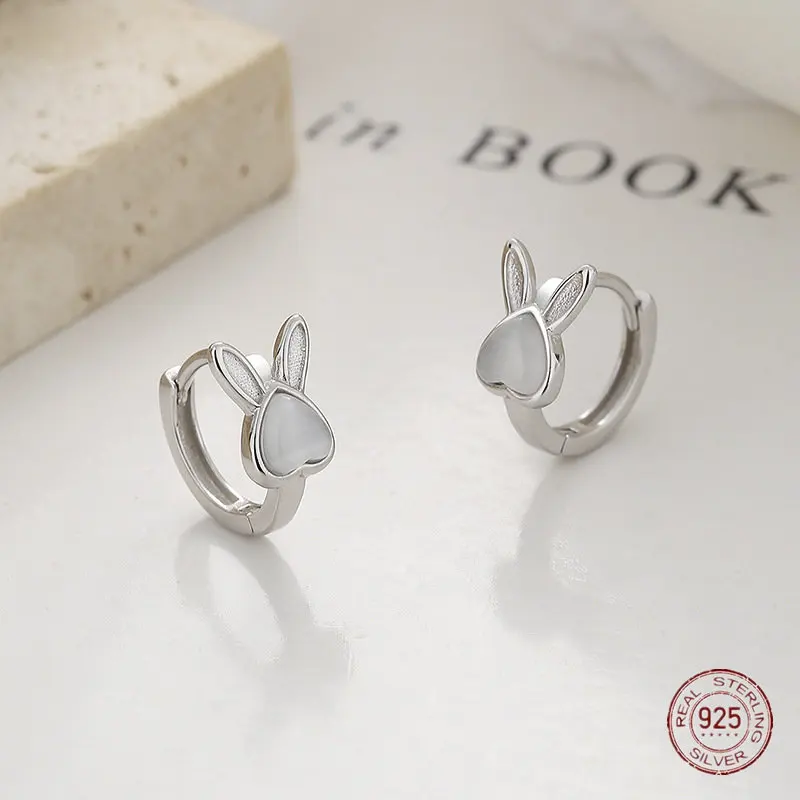925 เงินสเตอร์ลิงกระต่ายโอปอล  - Opal Earrings Dangle บทวิจารณ์และราคา
