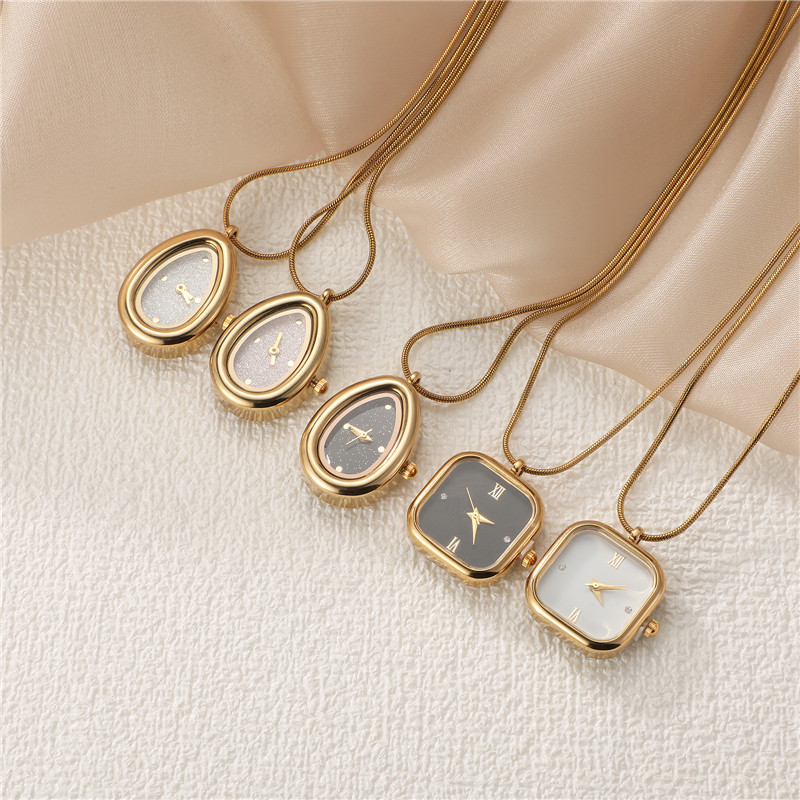 นาฬิกาข้อมือสแตนเลสทรงสี่เหลี่ - Vintage Jewelry Watches Women บทวิจารณ์และราคา
